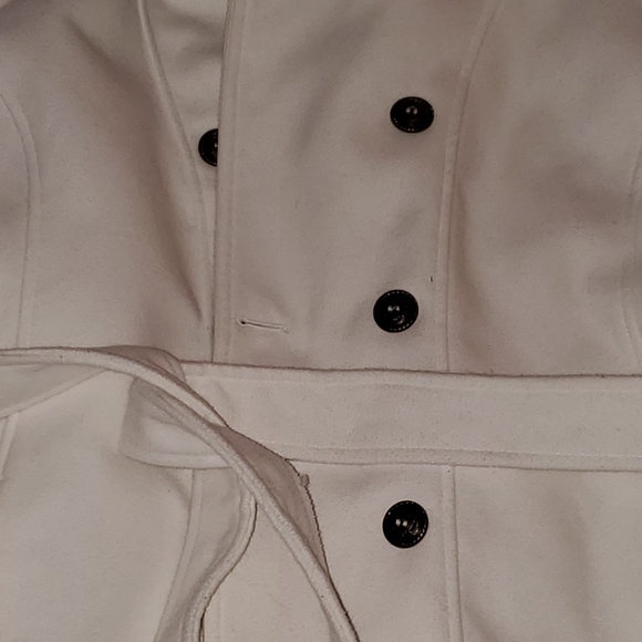 Button Duffle Pea Coat Womens Jacket - Picture 5 of 8